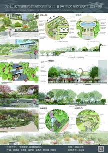 2014級風景園林規劃與設計 居住區設計作業展的舞臺設計